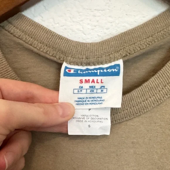 Champion Men's Short Sleeve Tee in Brown - Picture 2 of 6